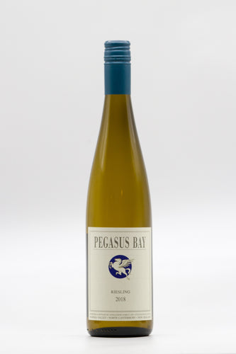 Photo of a bottle of Pegasus Bay Riesling North Canterbury 2018