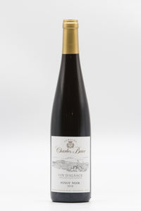 Photo of a bottle of Pinot Noir Charles Baur 2018